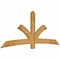 Ekena Millwork Davenport Rough Sawn Timber Gable Bracket, Western Red Cedar, 96"W x 40"H x 2"D x 6"F, 10/12 Pitch GBW096X40X0206DAV00RWR - alternate 3